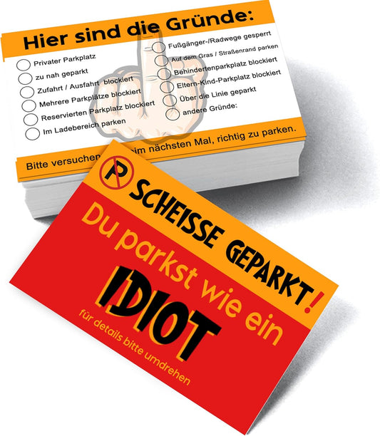 RosysLaden Parkhinweis-Karten